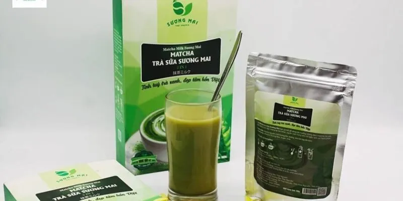 Matcha trà xanh Sương Mai