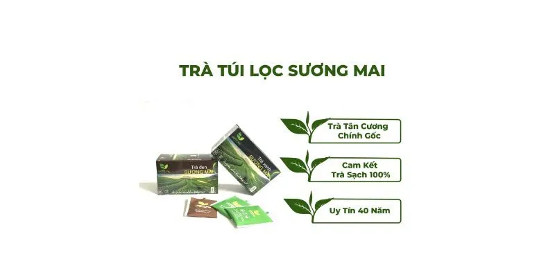 Khuyến mại sản phẩm mới TRÀ TÚI LỌC SƯƠNG MAI